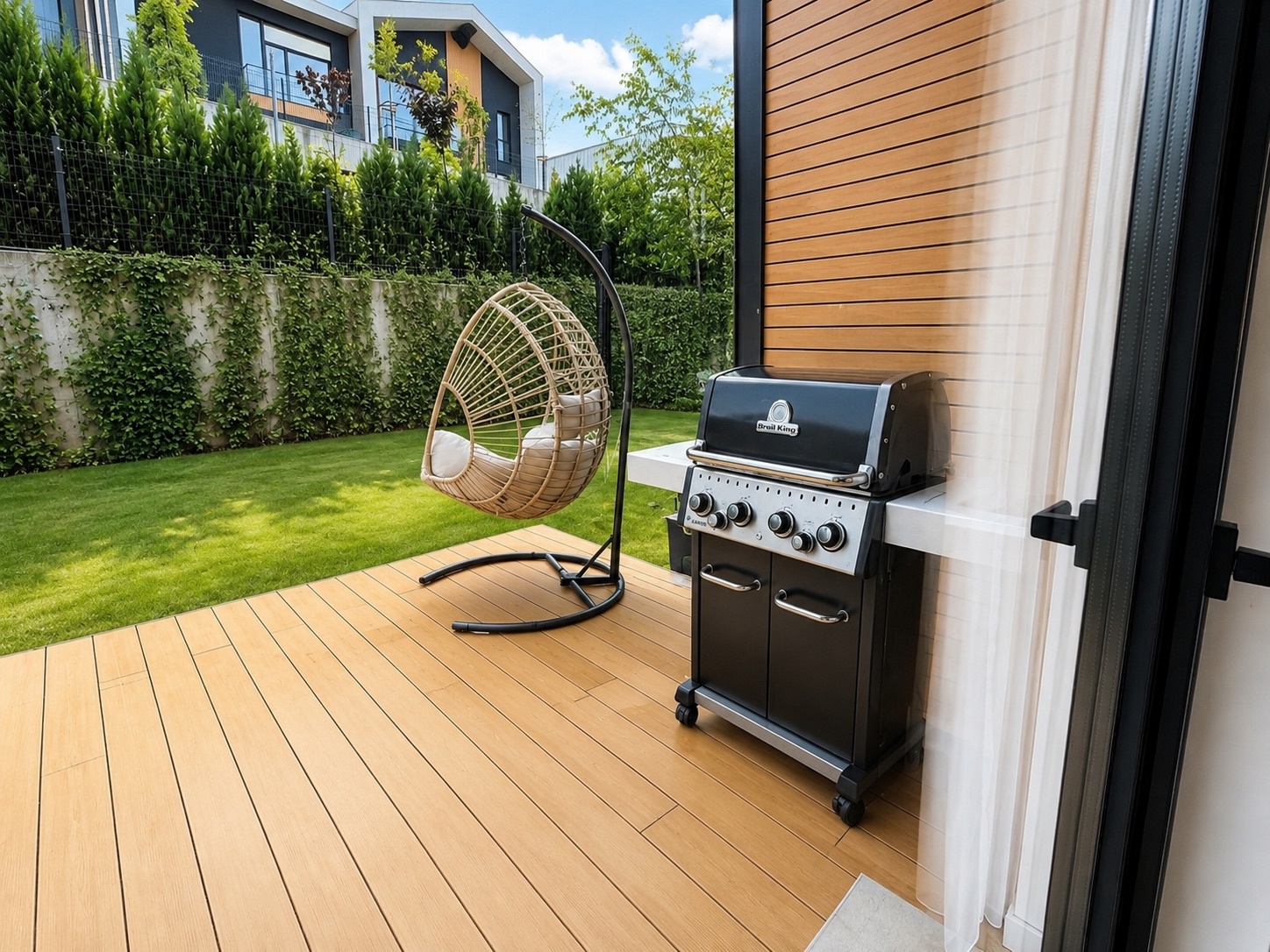 Fully furnished semi-detached family residence for rent in River Park Sofia