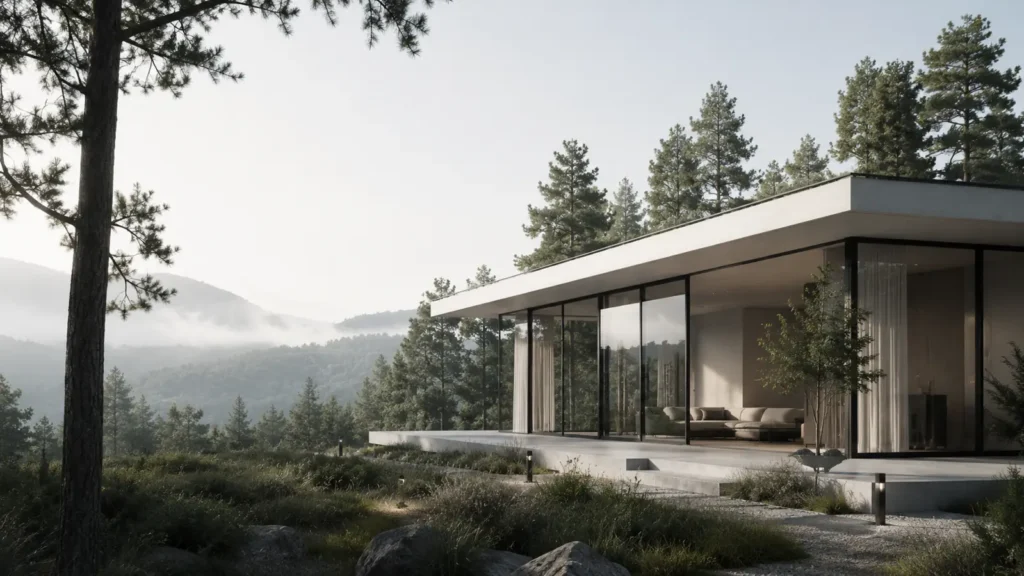 Contemporary residential architecture representing Project ONE real estate advisory in Sofia